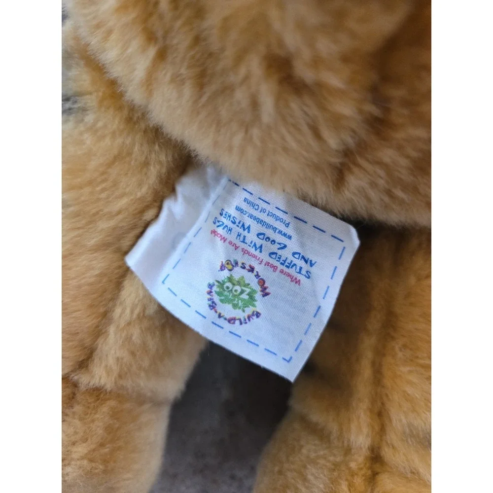 Build-A-Bear Bengal Tiger St. Louis Zoo Exclusive Retired Rare Open Mouth Plush